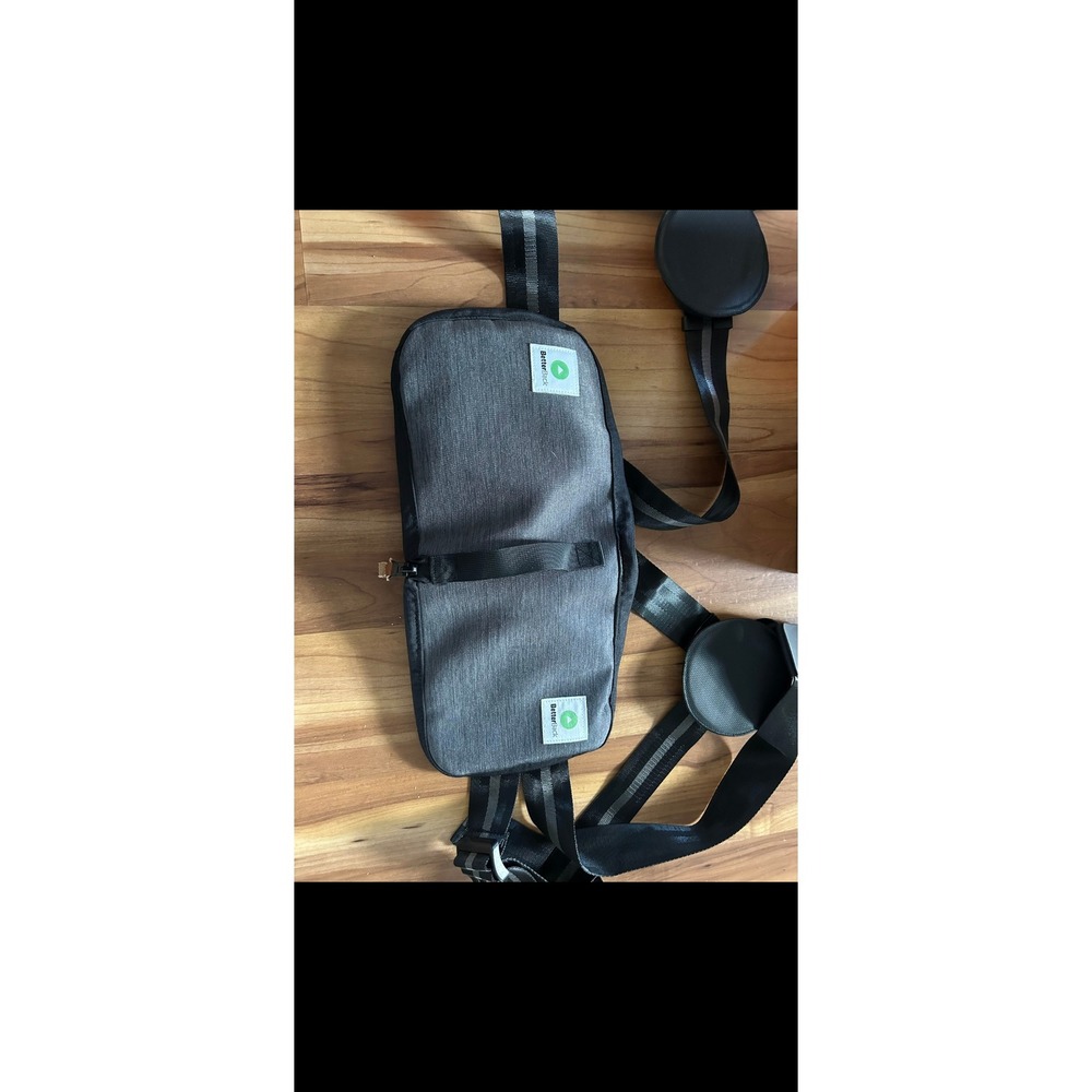 BetterBack Therapy Posture Corrector Lower Back Support Belt Grey Black - Picture 3 of 3
